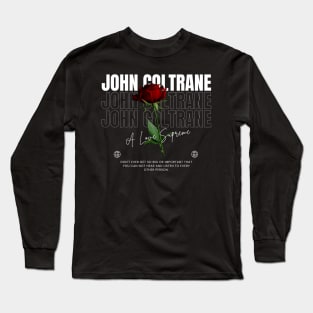 John Coltrane // Flower Long Sleeve T-Shirt